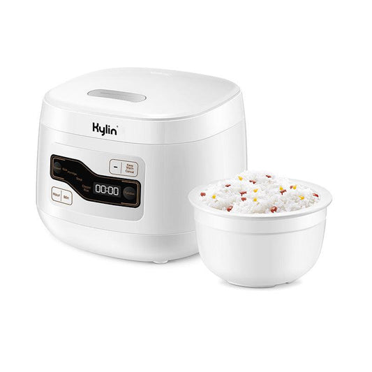 Kylin Electric Multi-Function Ceramic Pot 4 Cups Rice Cooker AU-K1020 White AU-K1020