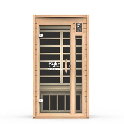 Kylin Low EMF Carbon Fibre Infrared Sauna 1 Person KY-023LB (DEMO ONLY)