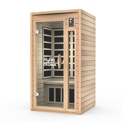 Kylin Low EMF Carbon Fibre Infrared Sauna 1 Person KY-023LB (DEMO ONLY)