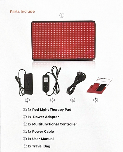 Kylin Red Light Therapy Yoga Mat TLB-1000