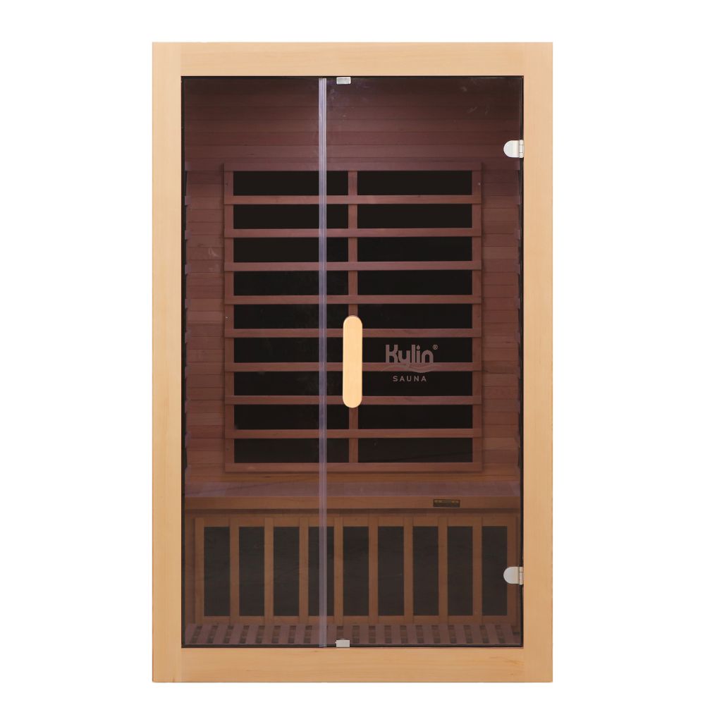Kylin Low EMF Carbon Infrared Sauna Room 2 Person H6203 (Floor Heater included)