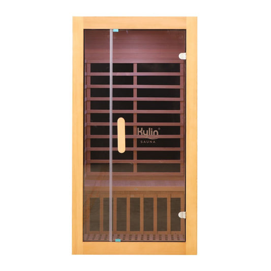 Kylin Low EMF Carbon Infrared Sauna Room 1 Person H6103 (Floor Heater included)