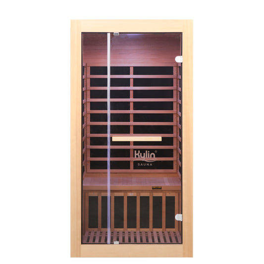 Kylin Low EMF Carbon Infrared Sauna Room 1 Person H6103 (Floor Heater included)
