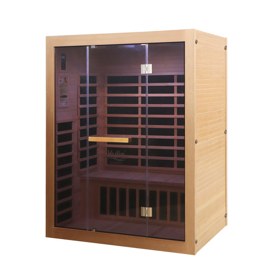 Kylin Low EMF Carbon Infrared Sauna Room 3 Person H6303 (Floor Heater included)