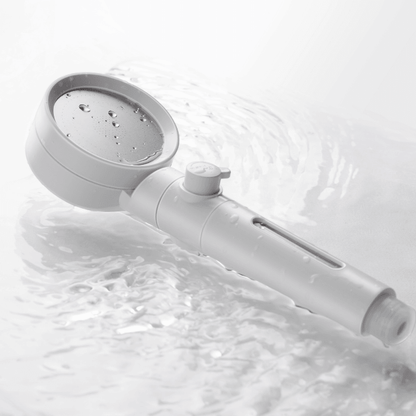 Kylin Home & Bath Series Shower ON-OFF Head Set With Filter & Ceramic Ball SHOF78-C1S1-WH
