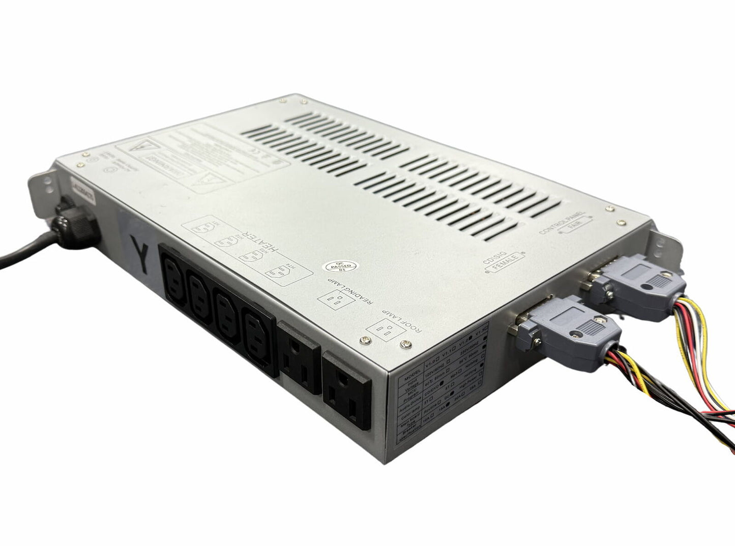 Control Box Wired Main Switch - YG
