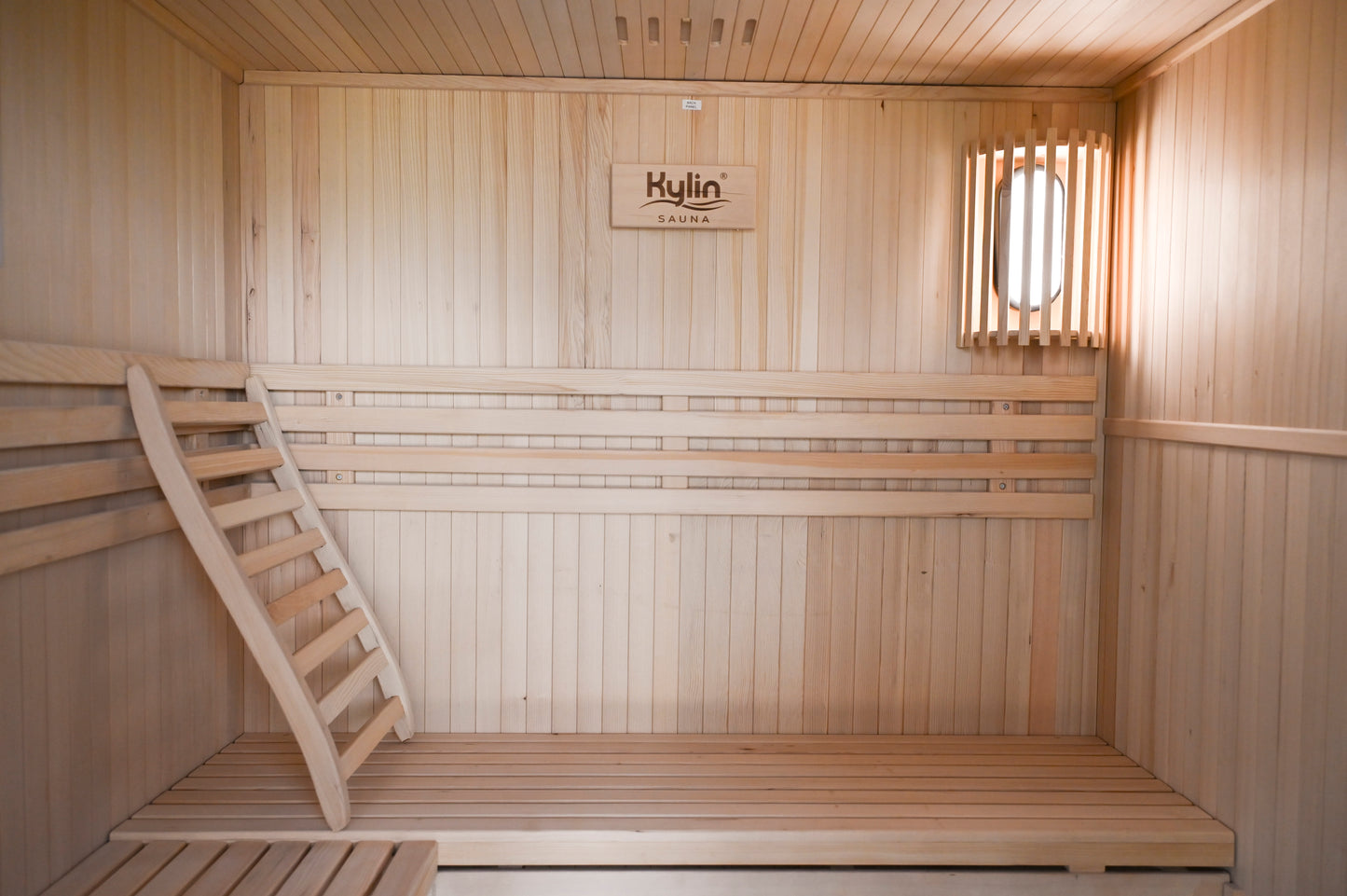 Kylin Traditional Indoor Steam Sauna Room 3 Person QD-EA3D