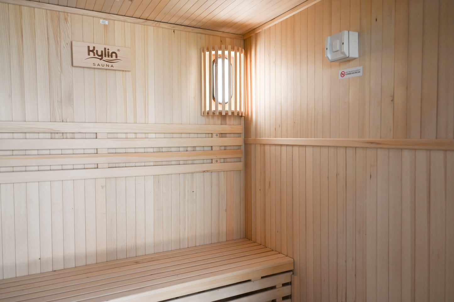 Kylin Traditional Indoor Steam Sauna Room 3 Person QD-EA3D