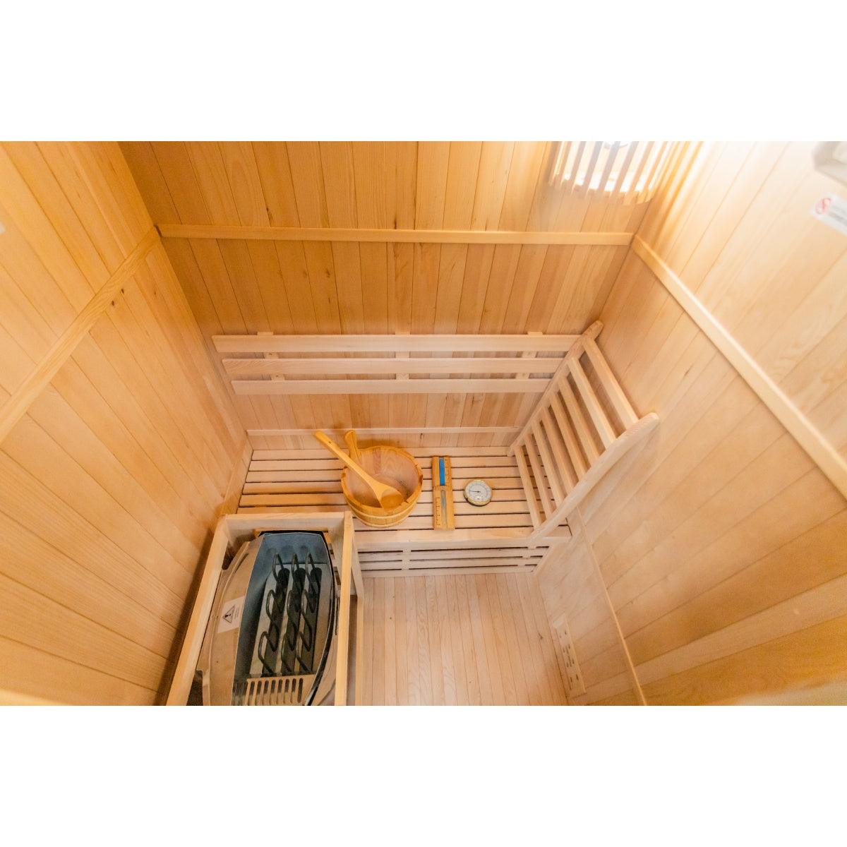 Kylin Traditional Indoor Steam Sauna Room 1 Person QD-EA2