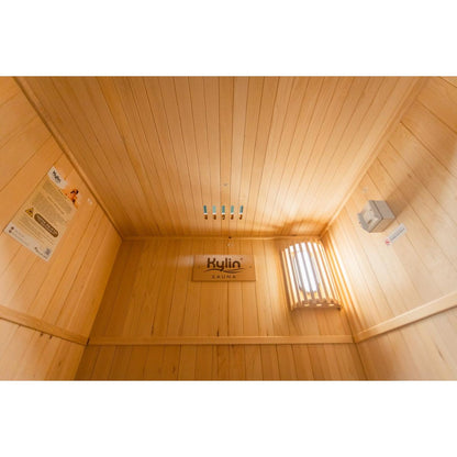 Kylin Traditional Indoor Steam Sauna Room 1 Person QD-EA2