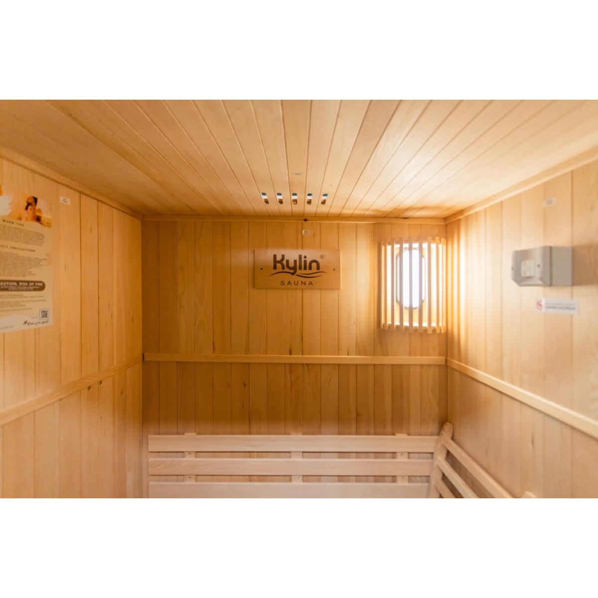 Kylin Traditional Indoor Steam Sauna Room 1 Person QD-EA2