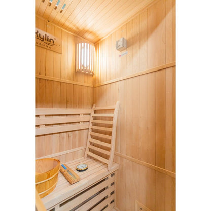 Kylin Traditional Indoor Steam Sauna Room 1 Person QD-EA2