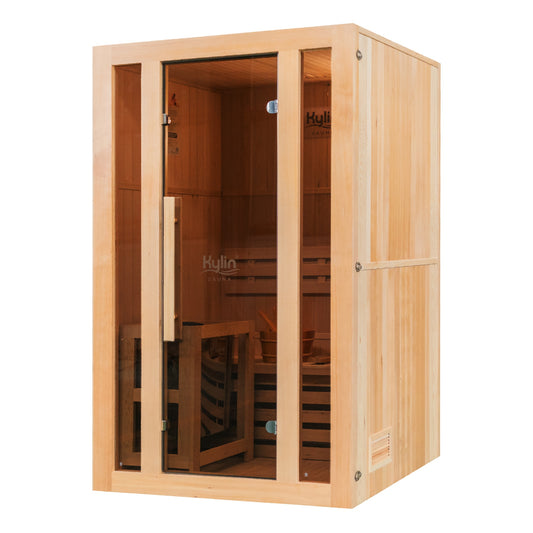 Kylin Traditional Steam Sauna Room 1 Person QD-EA2