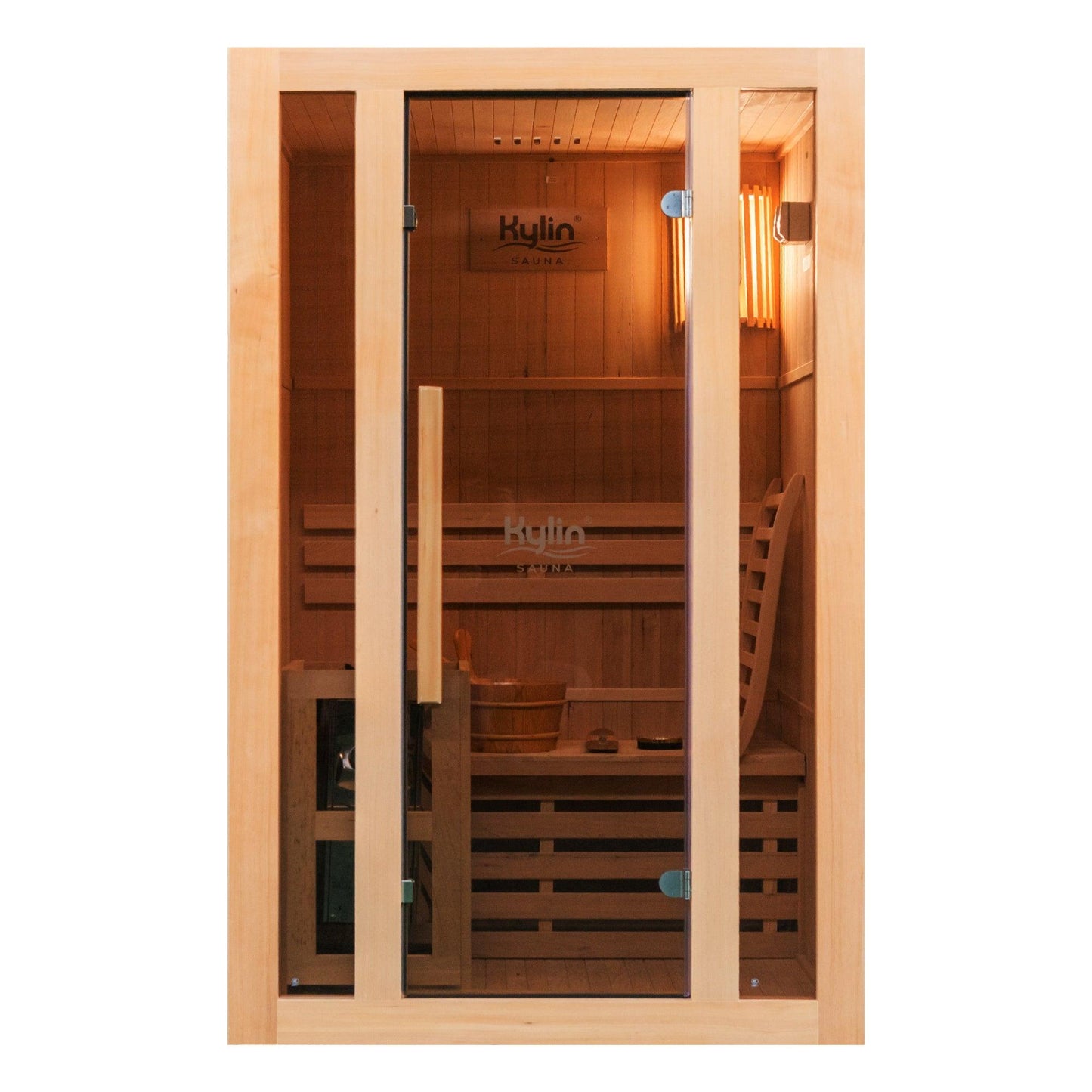 Kylin Traditional Indoor Steam Sauna Room 1 Person QD-EA2