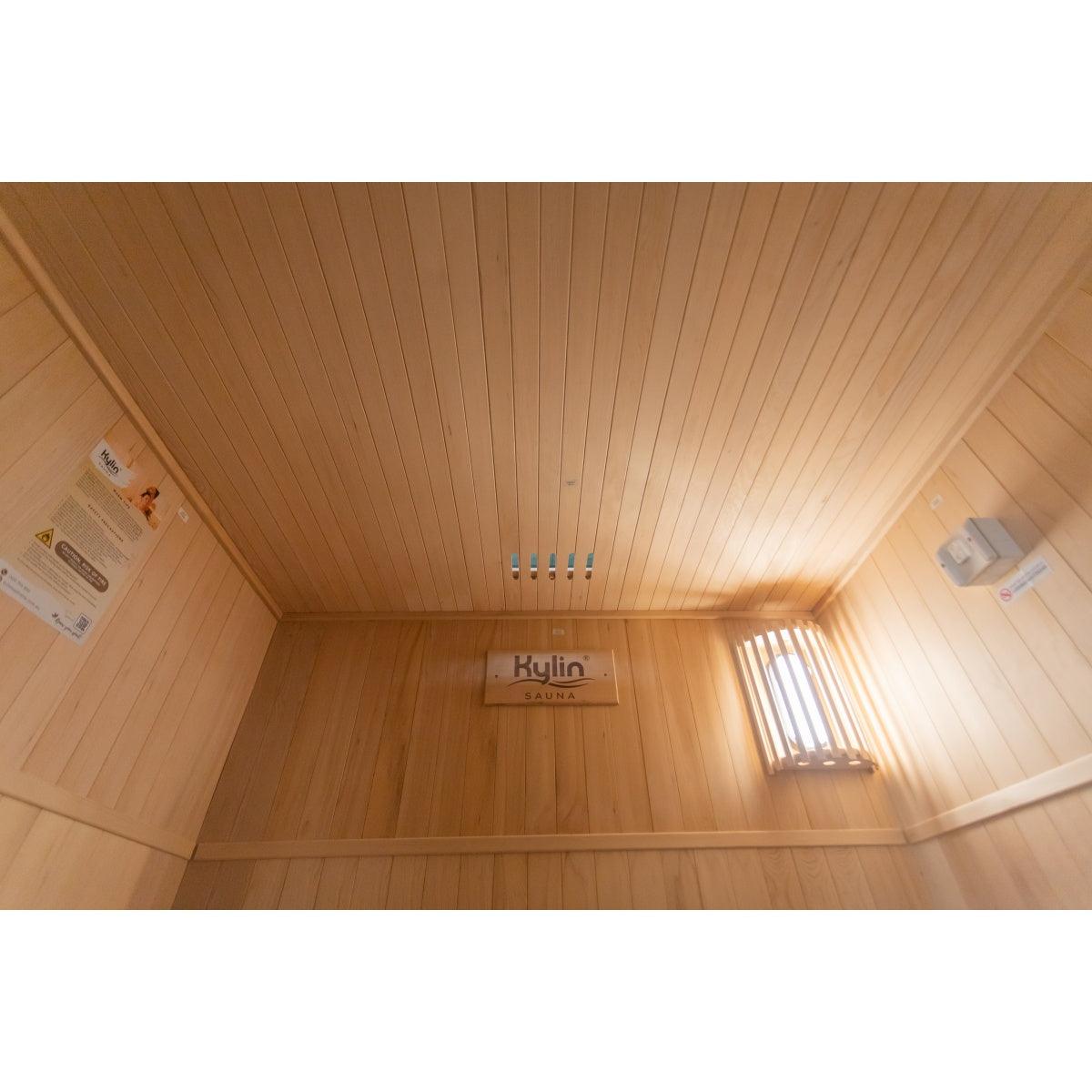 Kylin Traditional Steam Sauna Room 2 Person QD-EA3