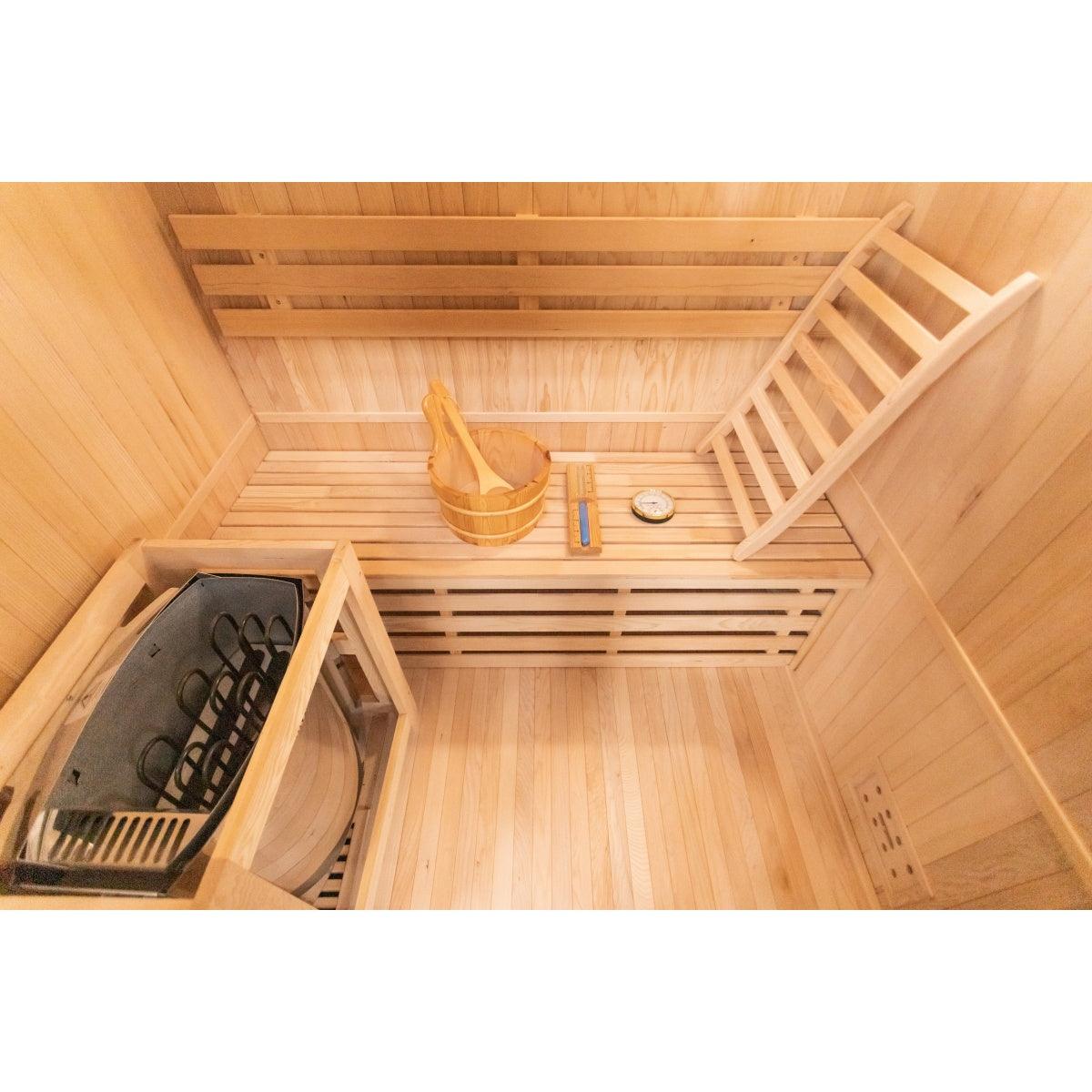 Kylin Traditional Steam Sauna Room 2 Person QD-EA3