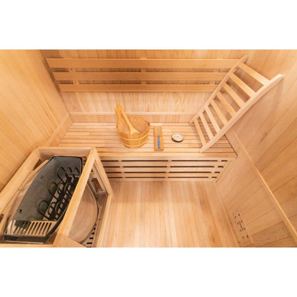 Kylin Traditional Steam Sauna Room 2 Person QD-EA3