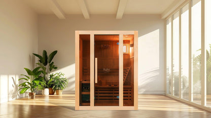 Kylin Traditional Steam Sauna Room 2 Person QD-EA3