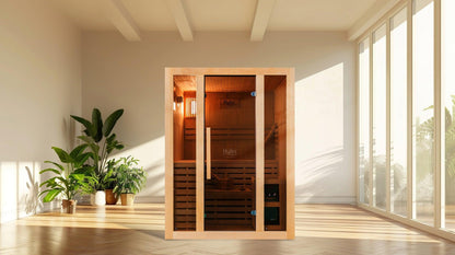 Kylin Traditional Indoor Steam Sauna Room 3 Person QD-EA3D