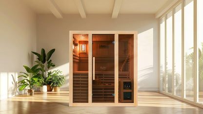 Kylin Traditional Steam Sauna Room 4 Person QD-EA4