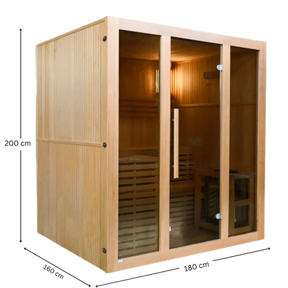 Kylin Traditional Steam Sauna Room 4 Person QD-EA4