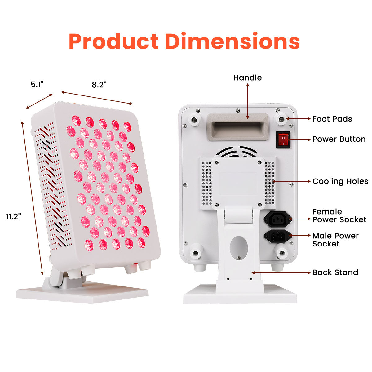 Kylin Red Light Therapy Panel K100 PRO