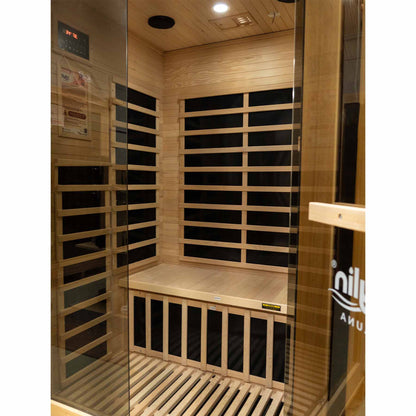 Kylin Low EMF Carbon Infrared Sauna Room 1 Person H6103 (Floor Heater included)