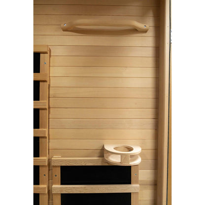 Kylin Low EMF Carbon Infrared Sauna Room 1 Person H6103 (Floor Heater included)