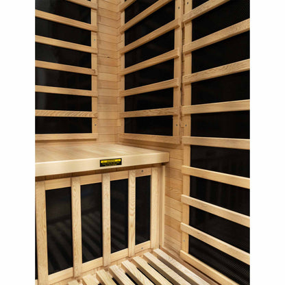 Kylin Low EMF Carbon Infrared Sauna Room 1 Person H6103 (Floor Heater included)