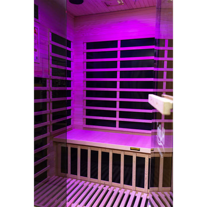 Kylin Low EMF Carbon Infrared Sauna Room 1 Person H6103 (Floor Heater included)