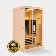 Kylin Premium Full Spectum Ultra Low EMF Infrared Sauna Room 2 Person H6234 (Floor Heater included)