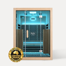 Kylin Premium Full Spectum Low EMF Infrared Sauna Room 3 Person H6332 (Floor Heater included)