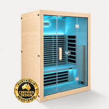 Kylin Premium Full Spectum Low EMF Infrared Sauna Room 3 Person H6332 (Floor Heater included)