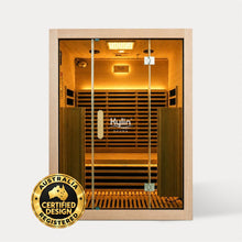 Kylin Premium Full Spectum Ultra Low EMF Infrared Sauna Room 3 Person H6334 (Floor Heater included)