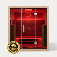 Kylin Premium Full Spectum Low EMF Infrared Sauna Room 4 Person H6432 (Floor Heater included)