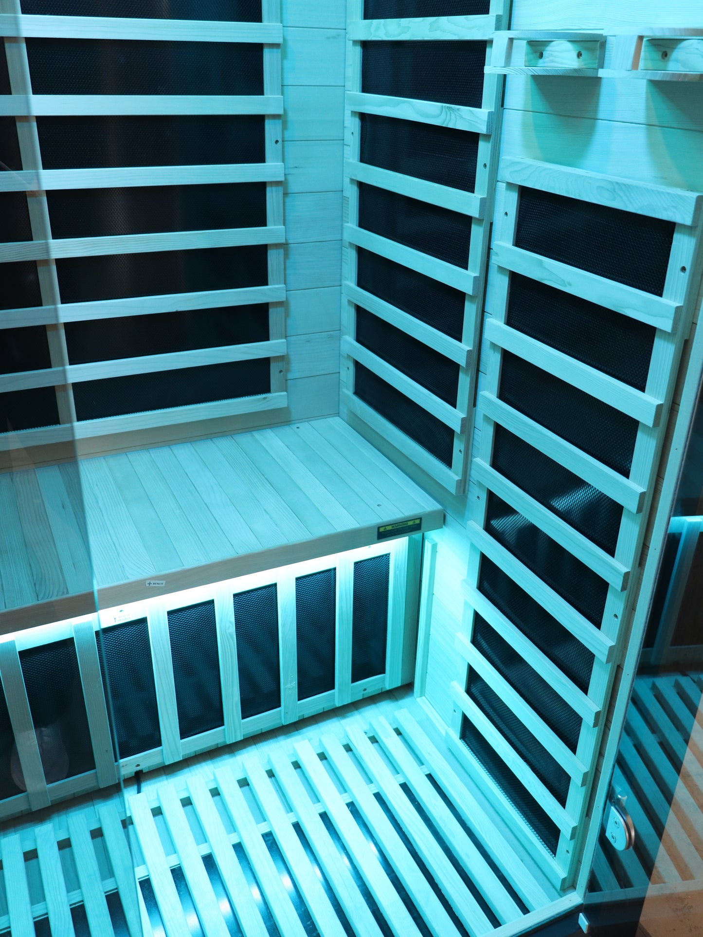Kylin Carbon Infrared Sauna Room 2 Person Low EMF H6205 (Black)