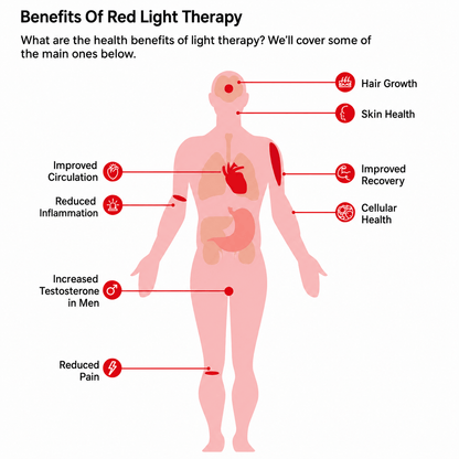 Kylin Red Light Therapy Knee Belt AU-KR61