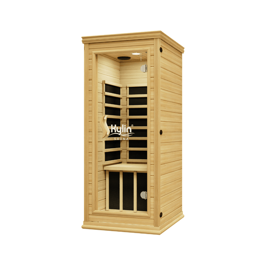 Kylin Portable Low EMF Carbon Fibre Heating Far Infrared Sauna 1 Person K8102