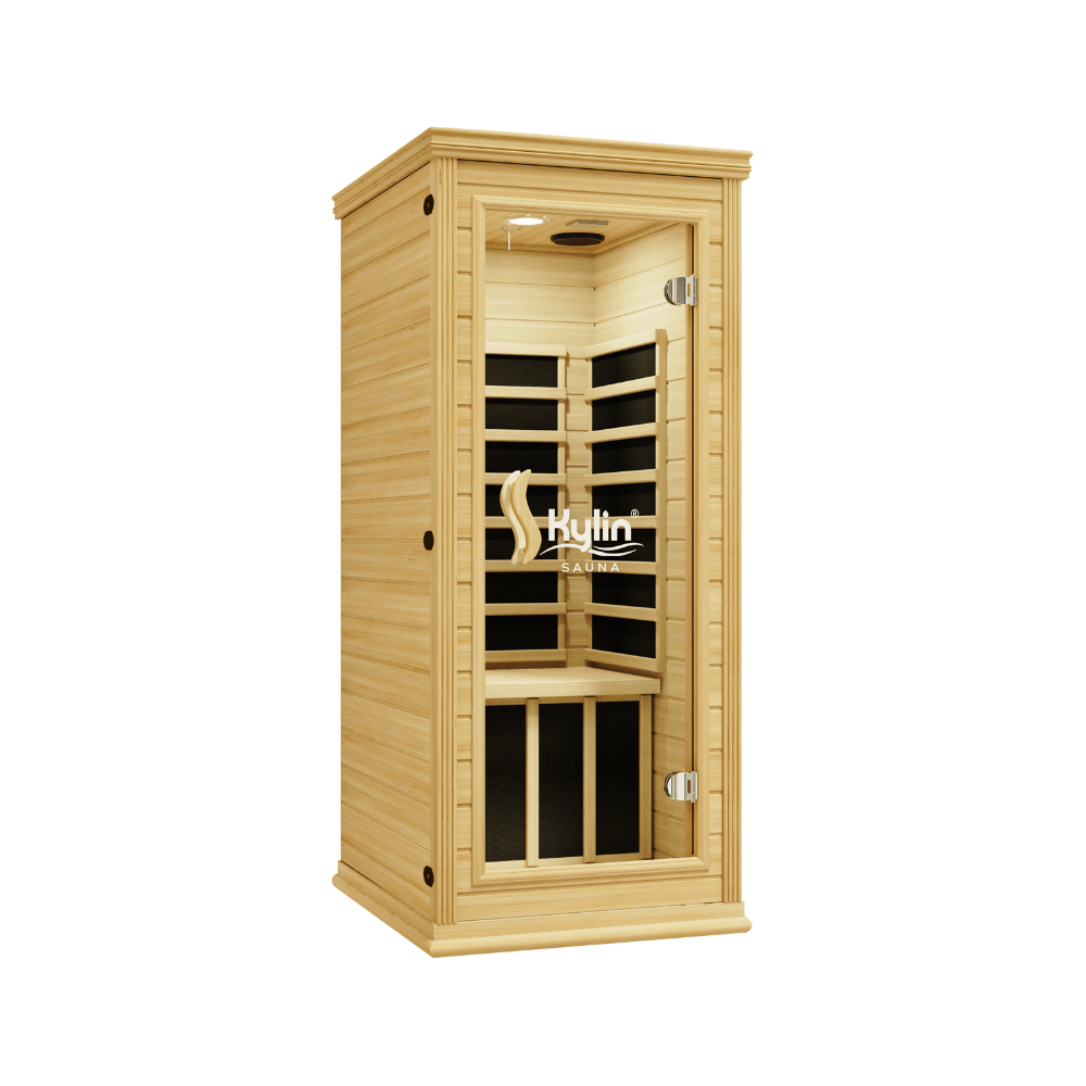 Kylin Portable Low EMF Carbon Fibre Heating Far Infrared Sauna 1 Person K8102