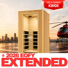 Kylin Low EMF Modern Carbon Far Portable Sauna 1 person - K8105