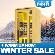 Kylin Full Spectrum Low EMF Carbon Infrared Sauna 1 Person - K8109 FS