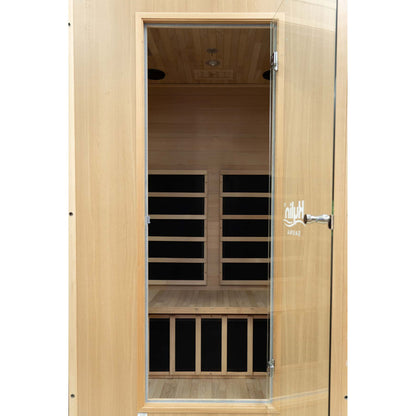 Kylin Low EMF Modern Carbon Far Infrared Sauna 2 person - K8201