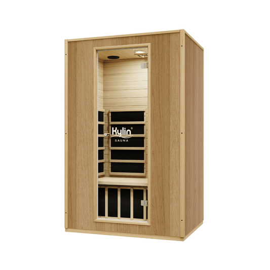 Kylin Low EMF Modern Carbon Far Infrared Sauna 2 person - K8201