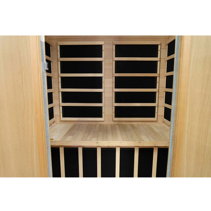 Kylin Low EMF Modern Carbon Far Infrared Sauna 2 person - K8201
