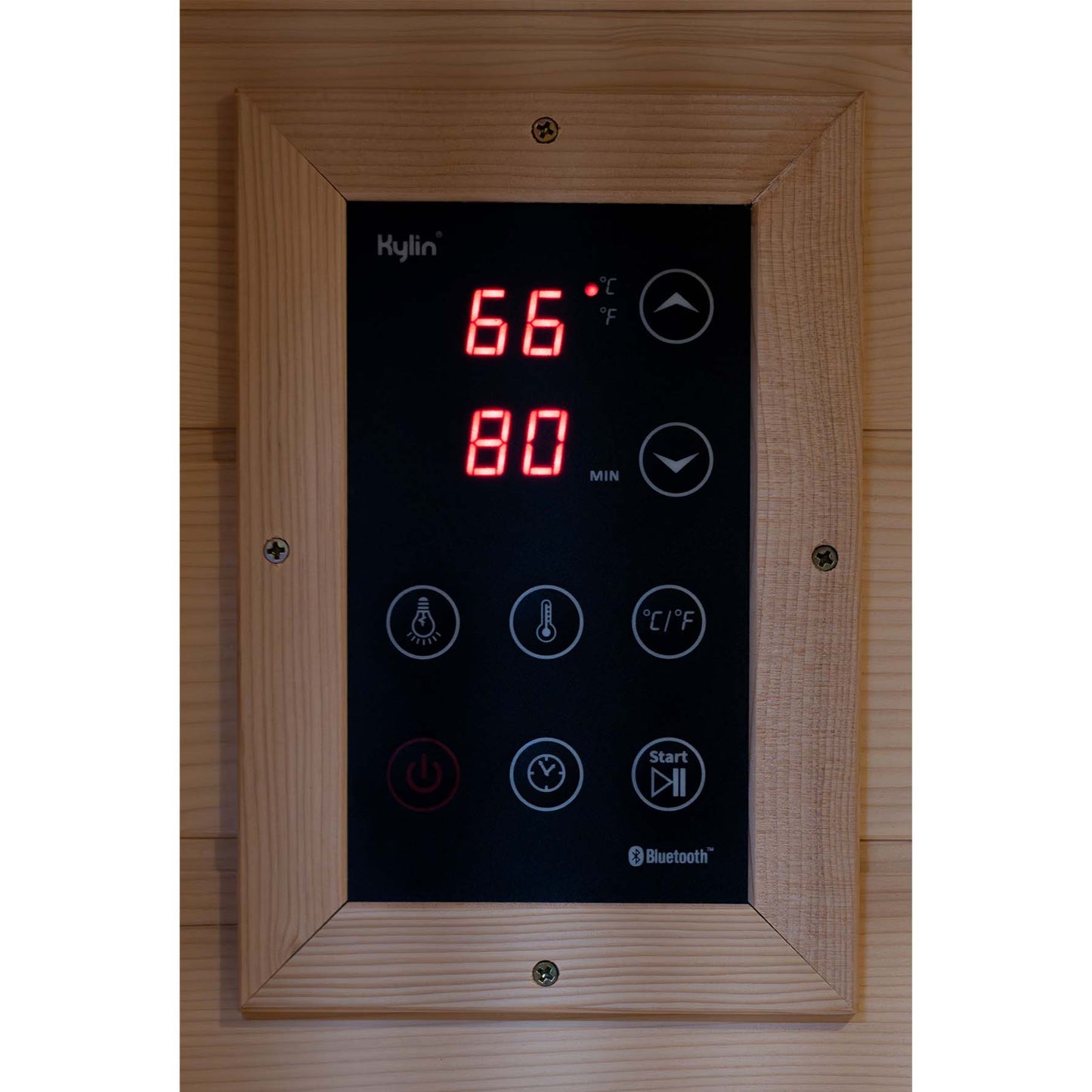 Kylin Low EMF Modern Carbon Far Infrared Sauna 2 person - K8201