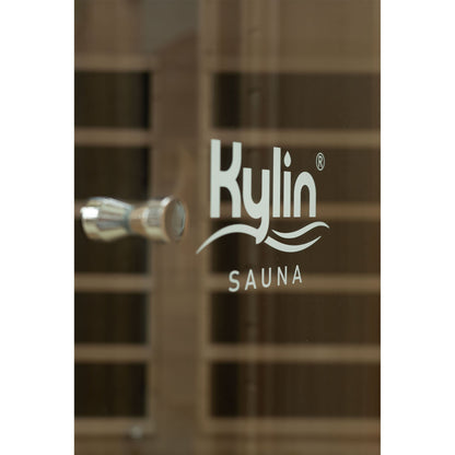 Kylin Low EMF Modern Carbon Far Infrared Sauna 2 person - K8201