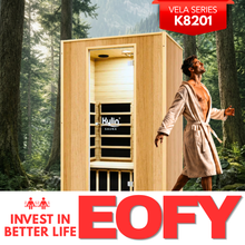 Kylin Low EMF Modern Carbon Far Infrared Sauna 2 person - K8201