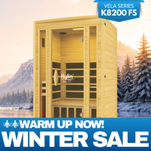 Kylin Full Spectrum Low EMF Carbon Far Infrared Sauna 2 people - K8200 FS