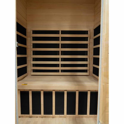 Kylin Full Spectrum Low EMF Carbon Far Infrared Sauna 2 people - K8205 FS