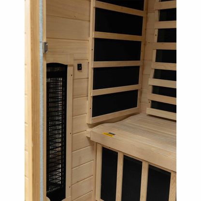 Kylin Full Spectrum Low EMF Carbon Far Infrared Sauna 2 people - K8205 FS